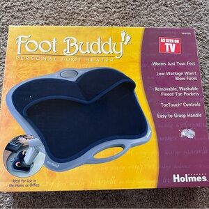 Holmes Foot Buddy Personal Heater Feet Warmer HMH120 Ergonomic - BRAND NEW!